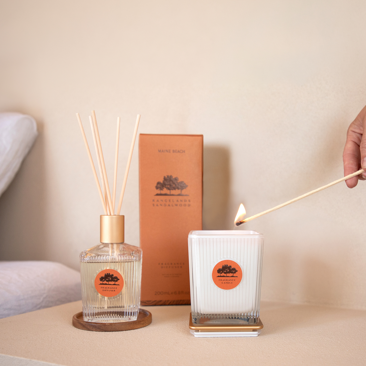 Rangelands Sandalwood - Fragrance Candle 380g