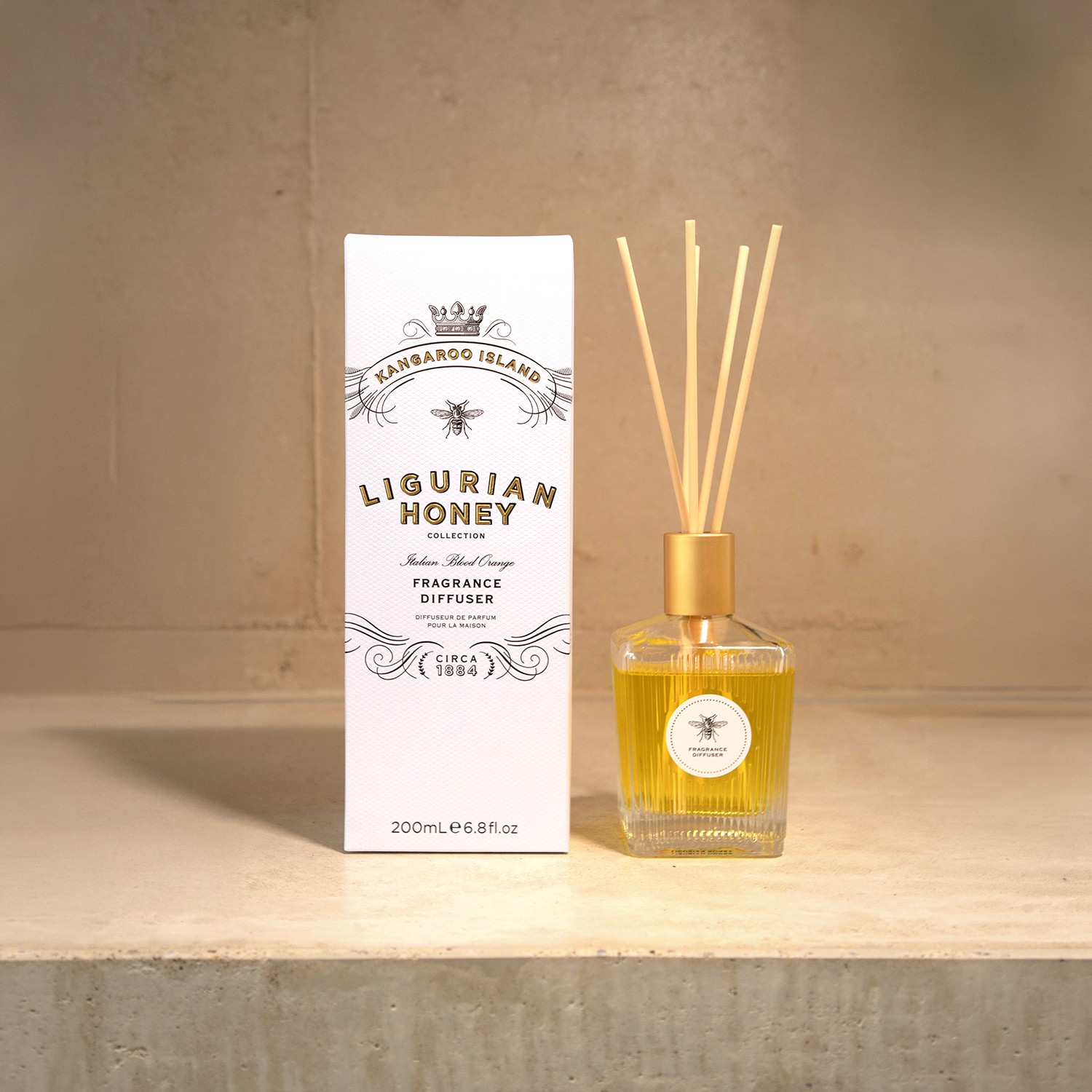 K.I. Ligurian Honey - Fragrance Diffuser 200ml