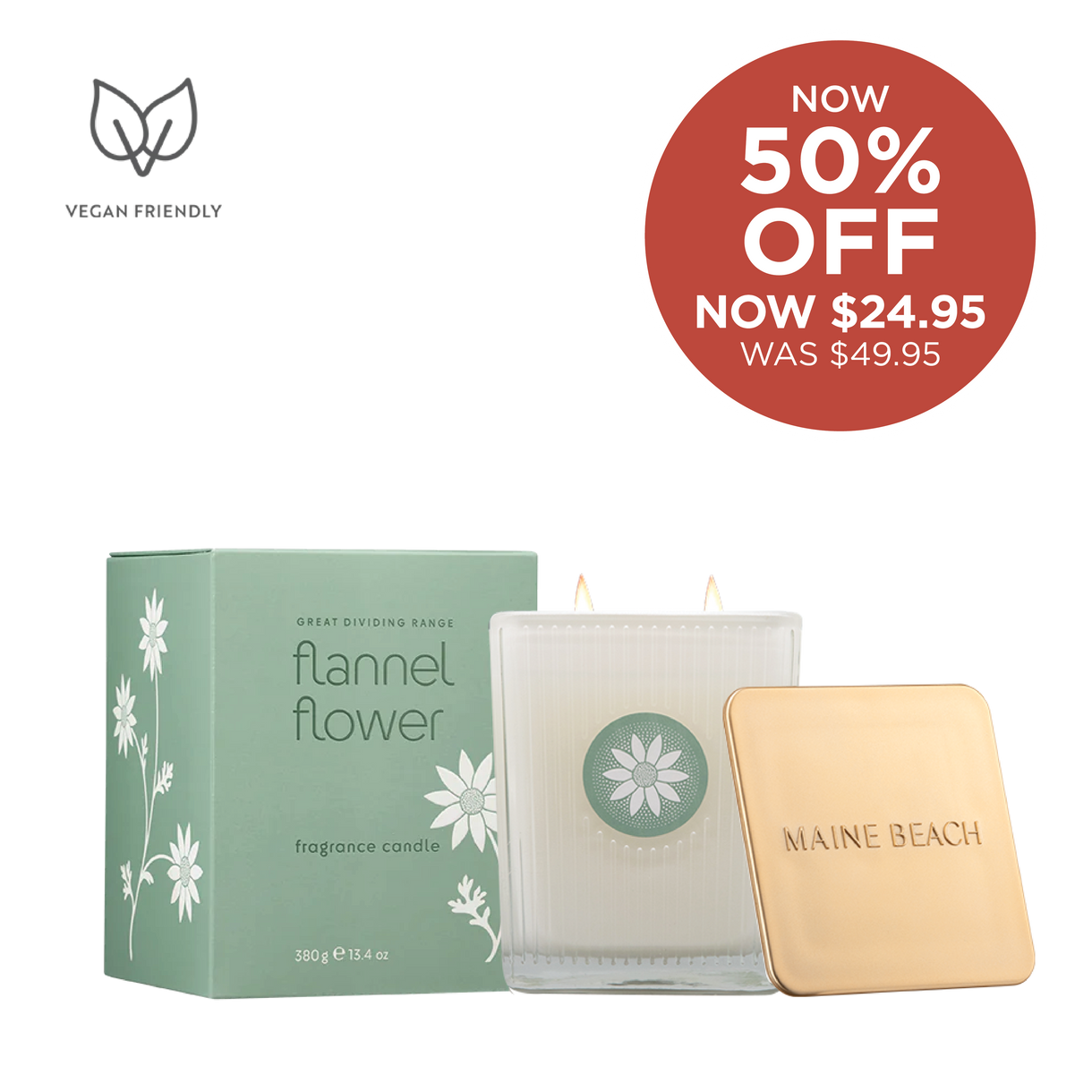 Flannel Flower - Fragrance Candle 380g
