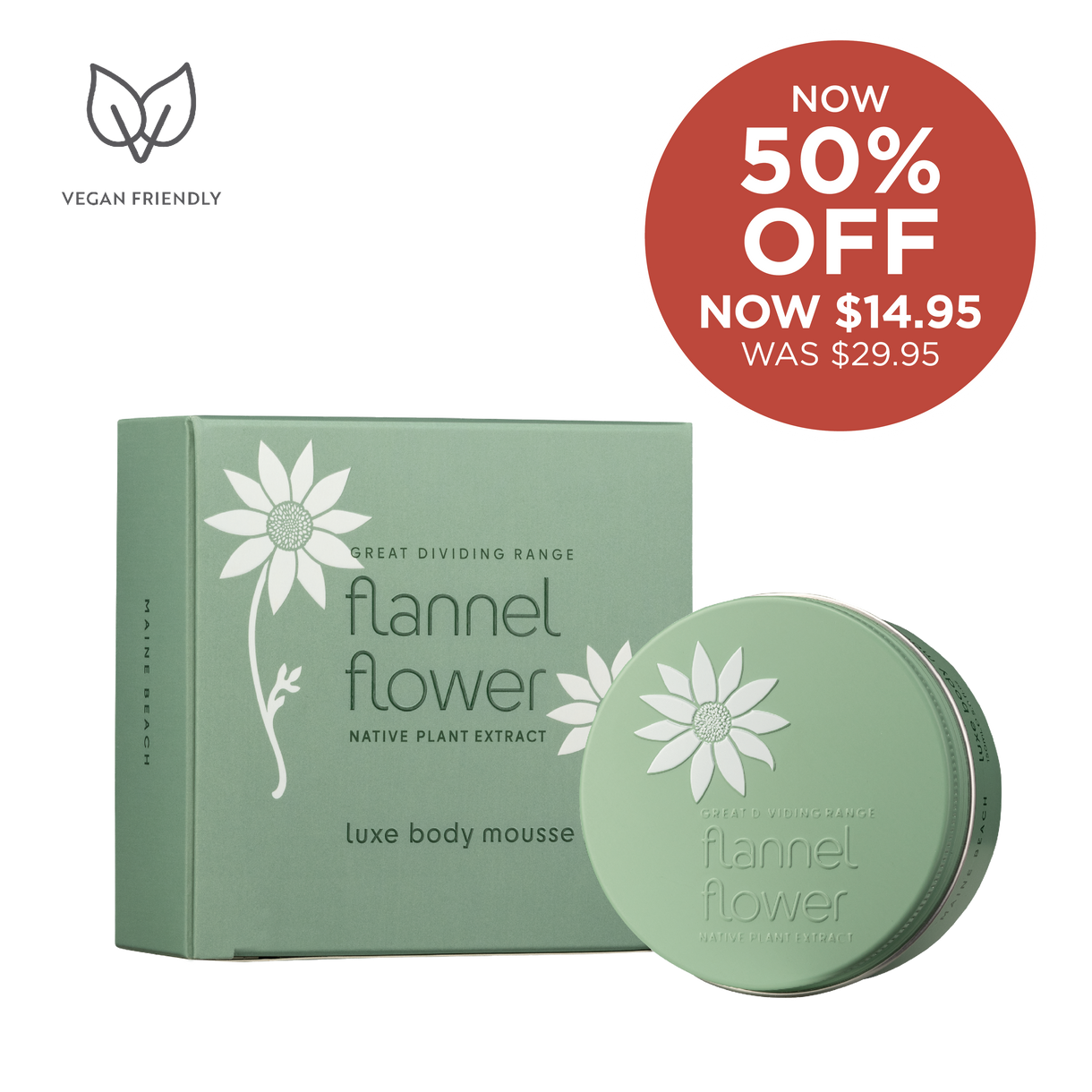 Flannel Flower - Luxe Body Mousse 150ml