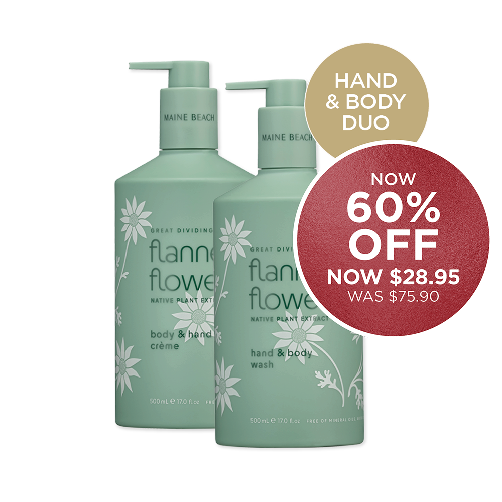 Flannel Flower - Hand & Body Duo 2 x 500ml