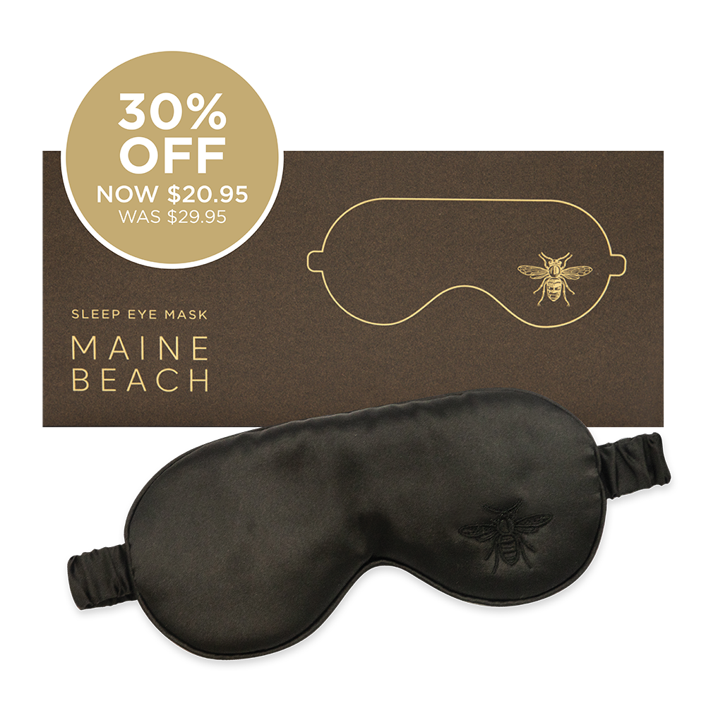 Sleep Eye Mask - Midnight Black