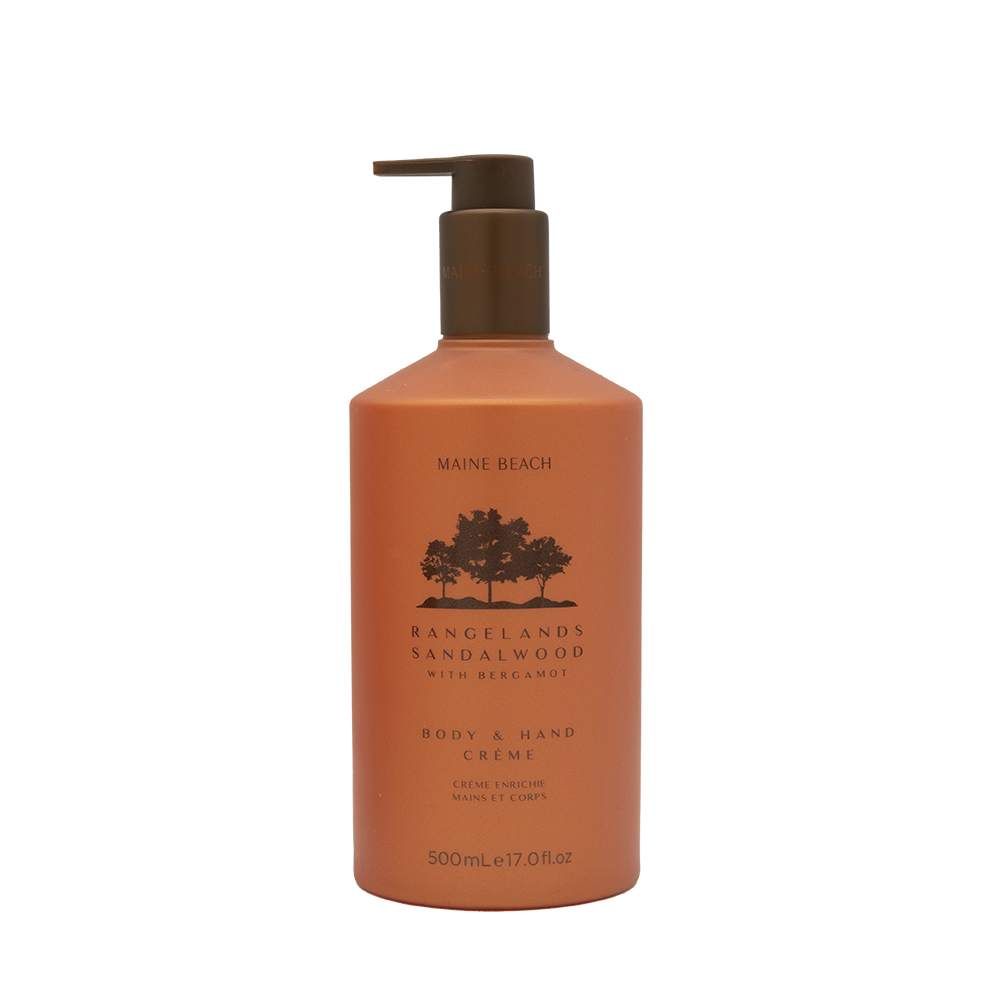 Body & Hand Crème 500ml Rangelands Sandalwood