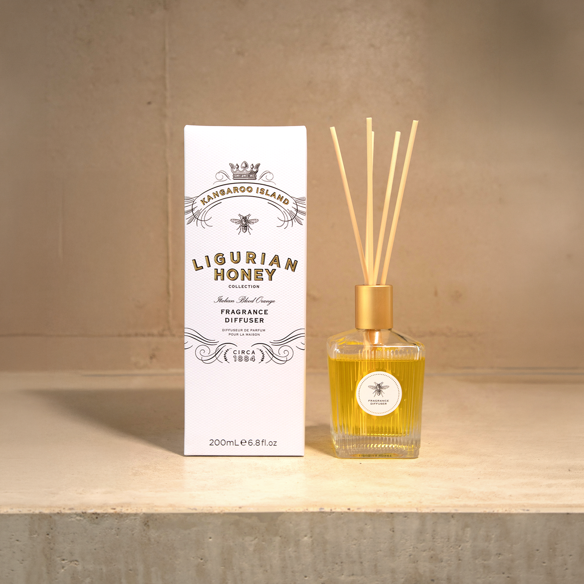 K.I. Ligurian Honey - Fragrance Diffuser 200ml
