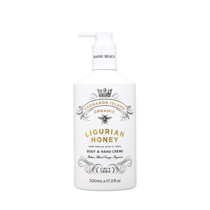 K.I. Ligurian Honey - Body & Hand Crème 500ml
