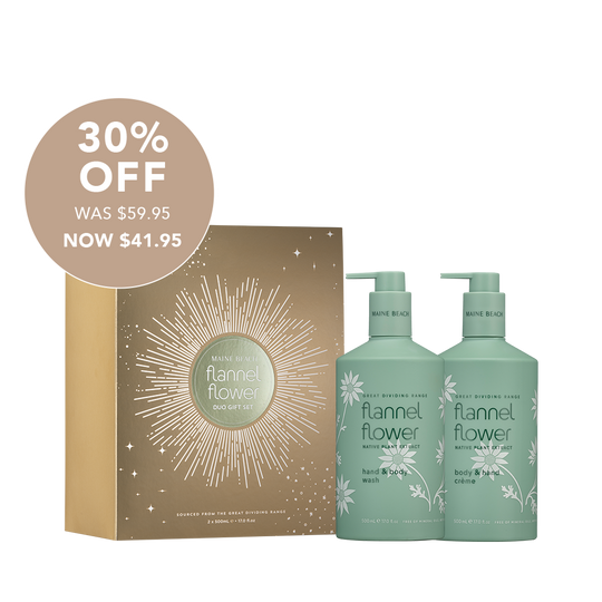 Flannel Flower Duo Gift Set 2x500ml