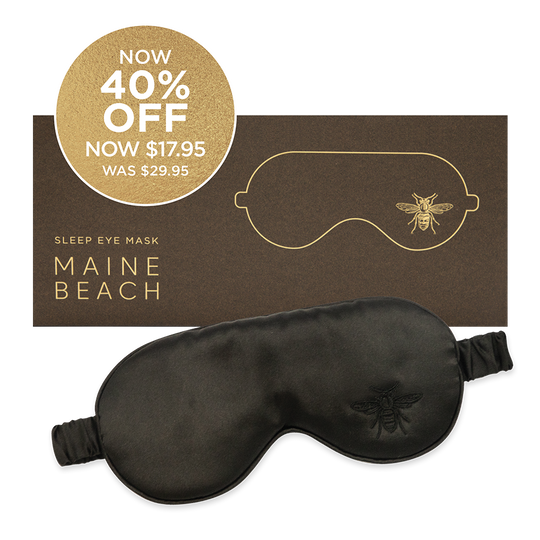 Sleep Eye Mask  - Midnight Black