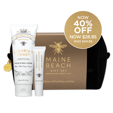 Vanity Bag Gift Set - Ligurian Honey
