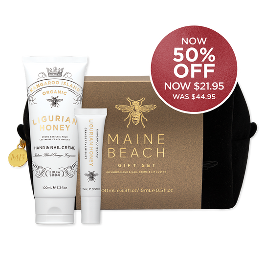 Vanity Bag Gift Set - Ligurian Honey