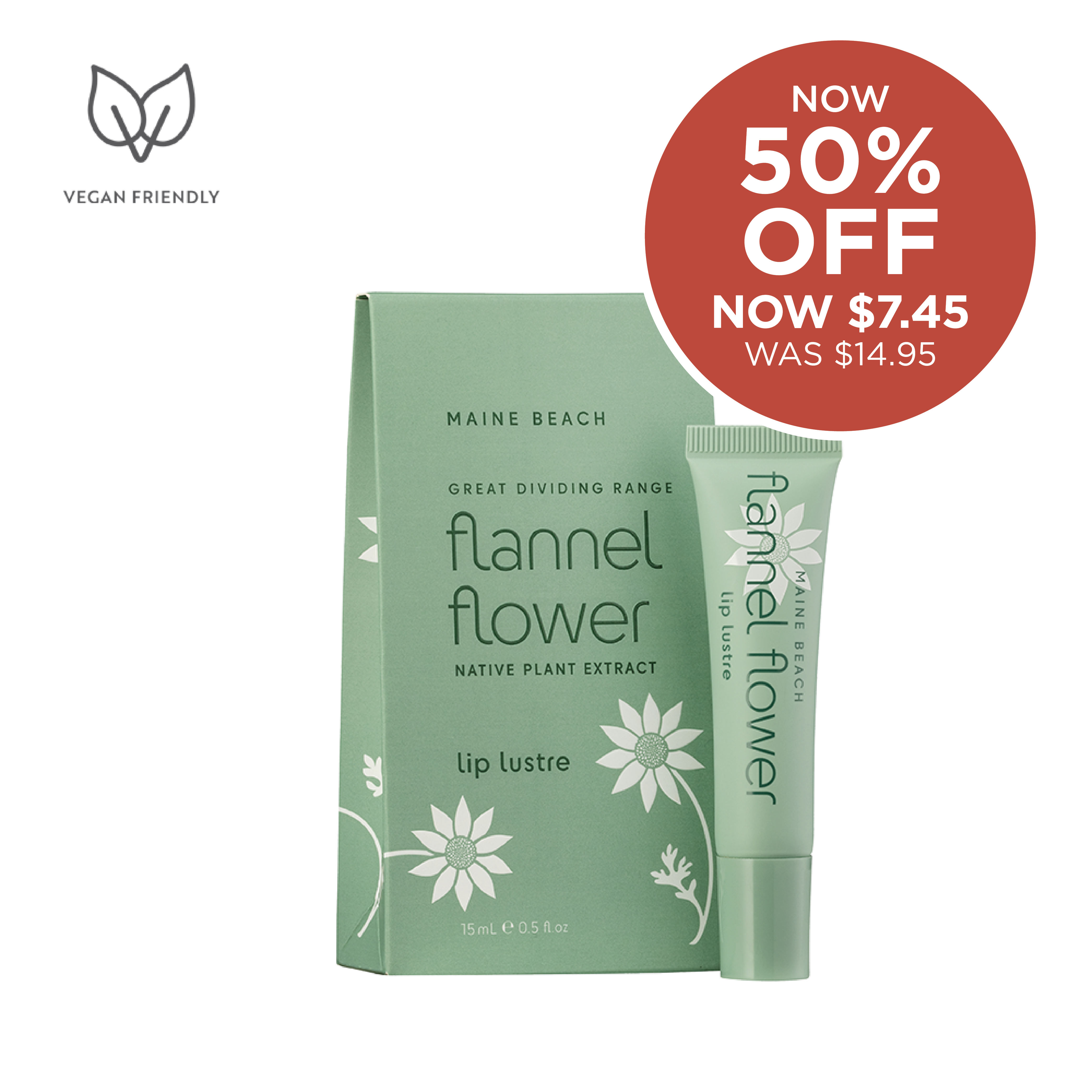 Flannel Flower - Lip Lustre 15ml