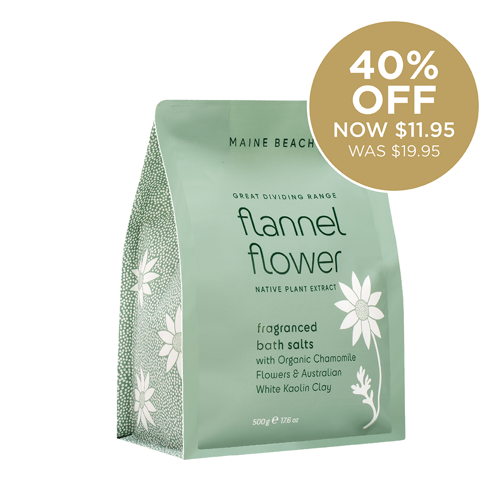 Flannel Flower - Fragranced Bath Salts Pouch 500g