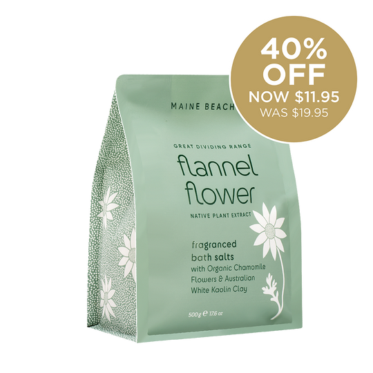 Flannel Flower - Fragranced Bath Salts Pouch 500g