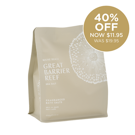 Great Barrier Reef Sea Salt - Fragranced Bath Salts Pouch 500g