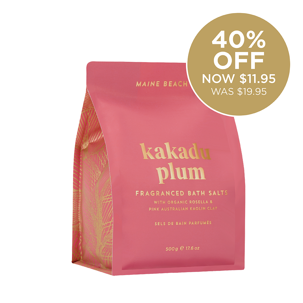 Kakadu Plum - Fragranced Bath Salts Pouch 500g