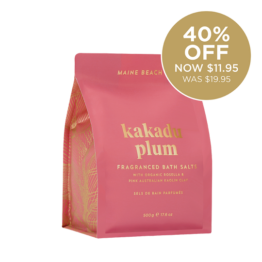 Kakadu Plum - Fragranced Bath Salts Pouch 500g