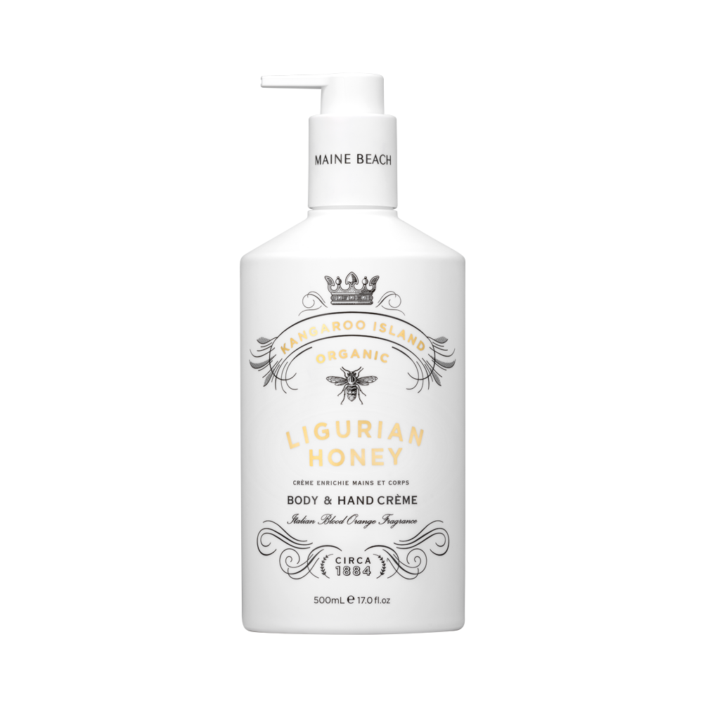 K.I. Ligurian Honey - Body & Hand Crème 500ml