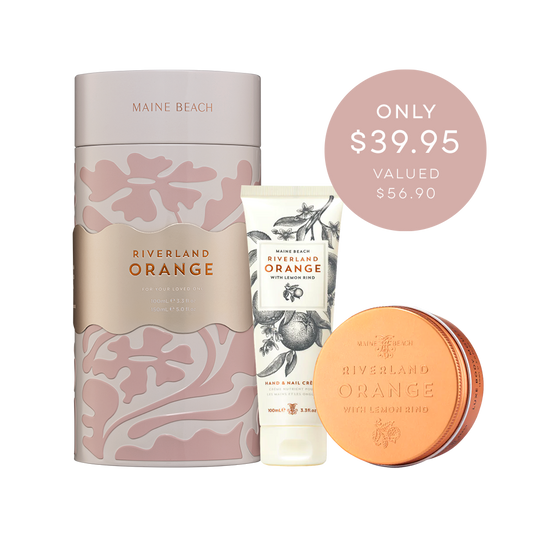 Riverland Orange For Your Loved One Bodycare Duo Tin