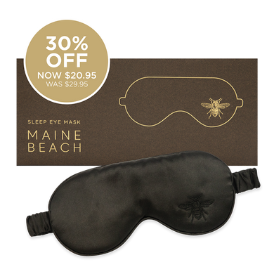 Sleep Eye Mask  - Midnight Black