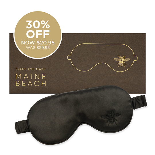 Sleep Eye Mask  - Midnight Black