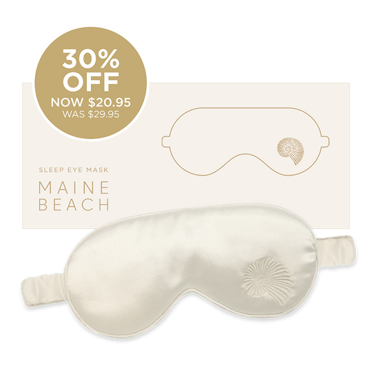 Sleep Eye Mask - Pearl