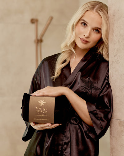 Vanity Bag Gift Set - Ligurian Honey