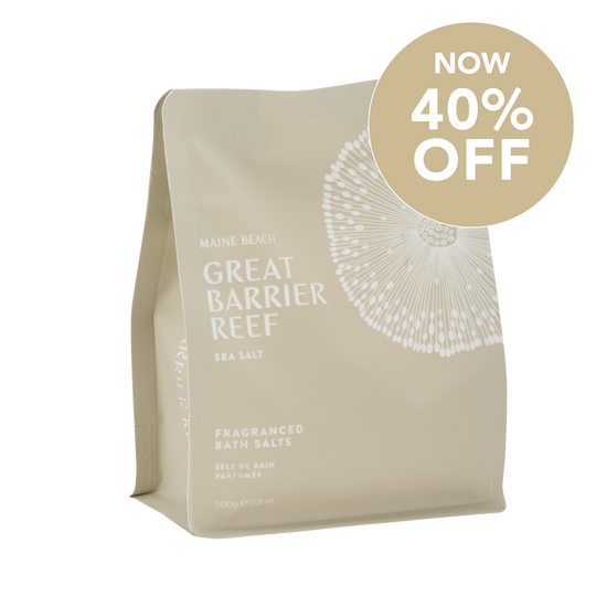 Great Barrier Reef Sea Salt - Fragranced Bath Salts Pouch 500g