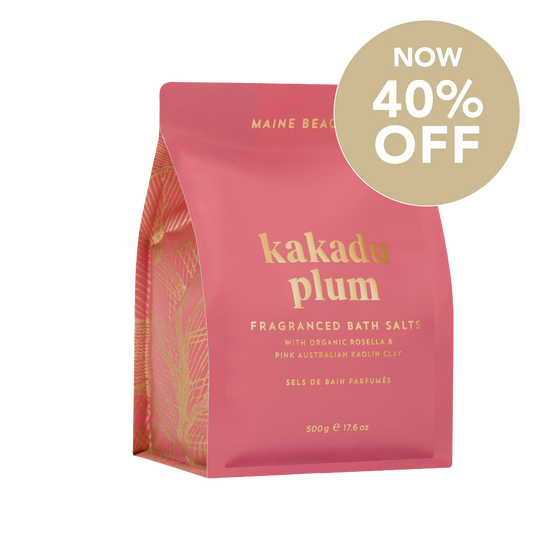 Kakadu Plum - Fragranced Bath Salts Pouch 500g