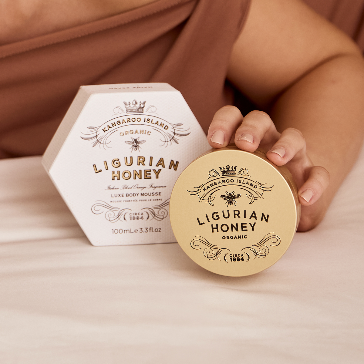 K.I. Ligurian Honey - Luxe Body Mousse 100ml