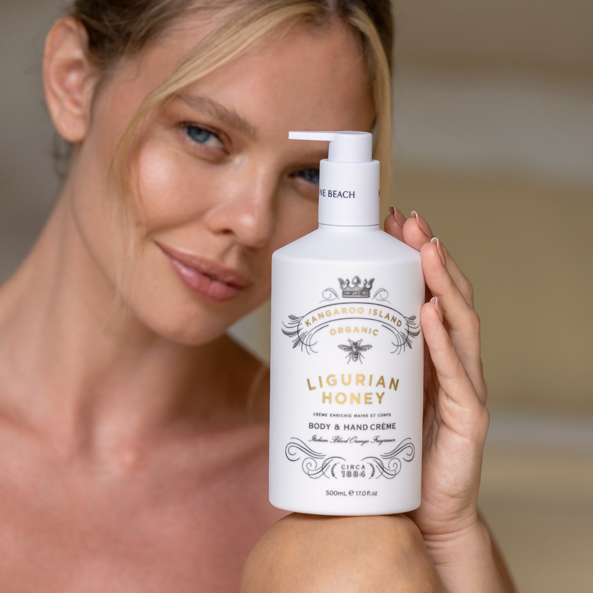 K.I. Ligurian Honey - Body & Hand Crème 500ml