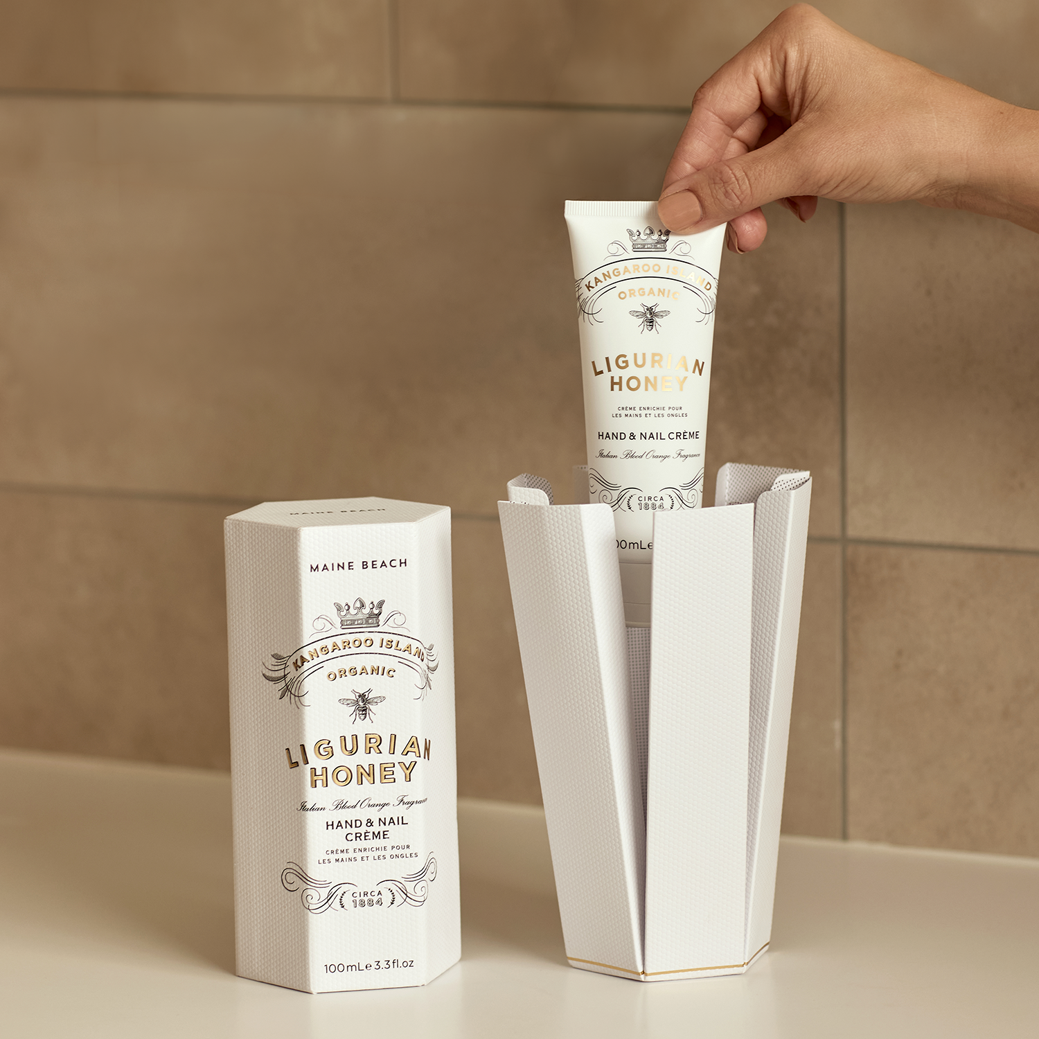 K.I. Ligurian Honey - Hand & Nail Crème 100ml