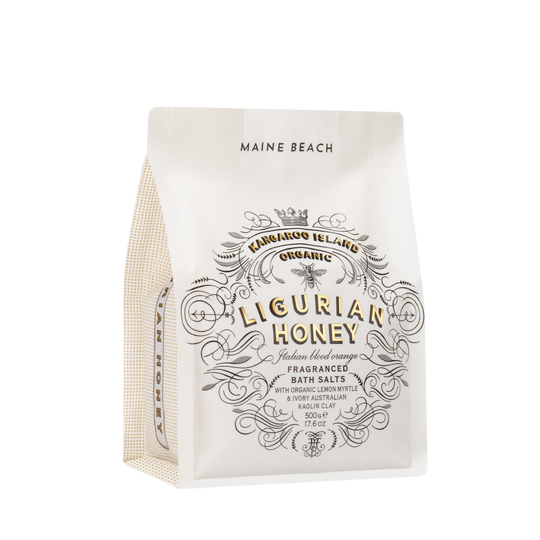 Ligurian Honey Bath Salts Pouch 500g