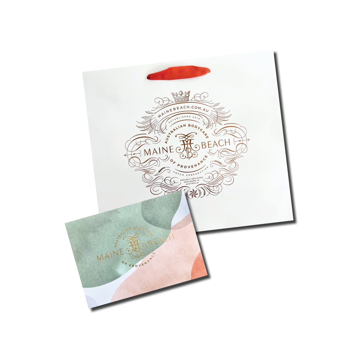 Personalised Card & Bag - Add your special message in order notes